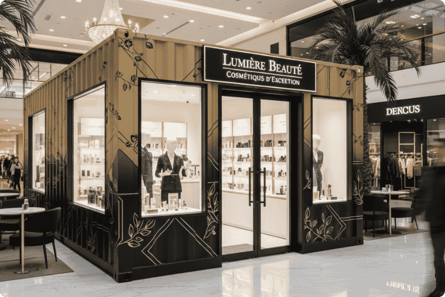 Adesivação de Container