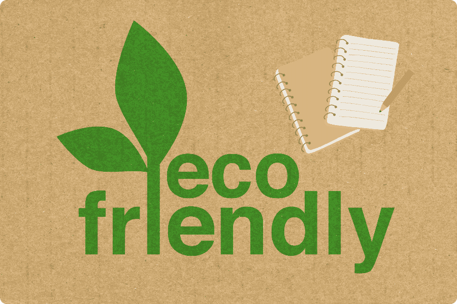 Cadernetas Eco-Friendly
