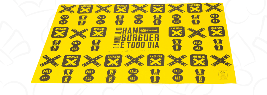 Jogo americano personalizado