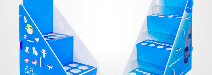 O que é display de balcão?