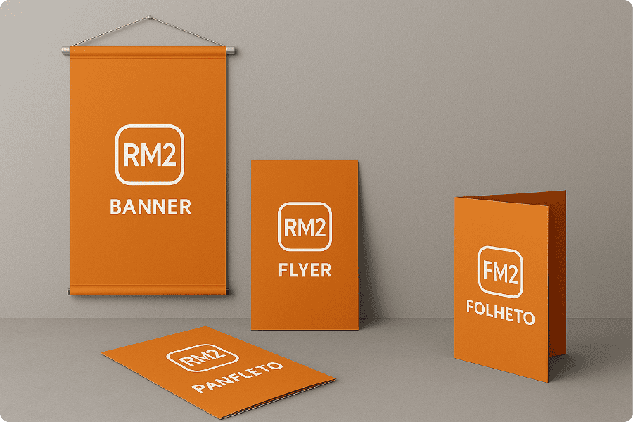 Banner, Flyer, Folheto, Panfleto ou Folder?