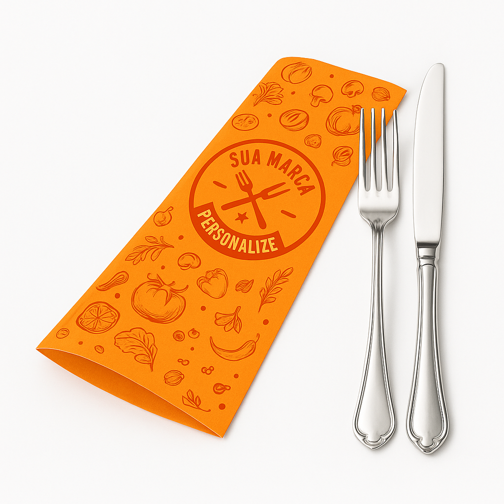 Porque seu restaurante deve usar porta talher de papel personalizado?