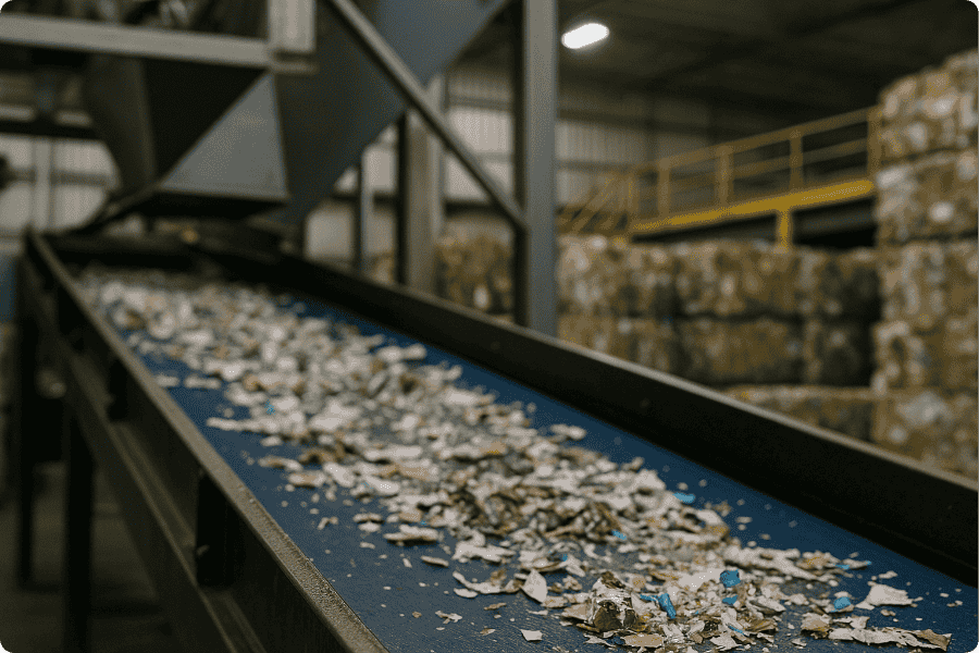 Logística reversa e reciclagem Processamento pós-consumo