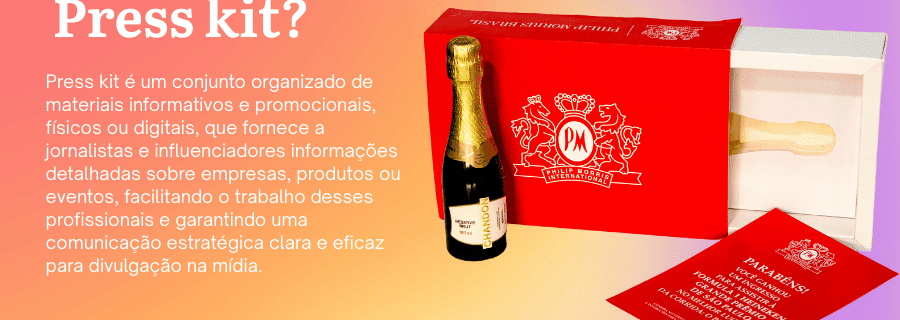 O que é um press kit?