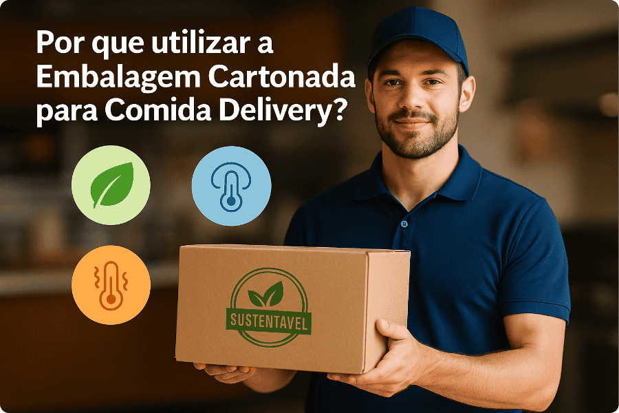 Porque utilizar a Embalagem Cartonada para Comida Delivery?