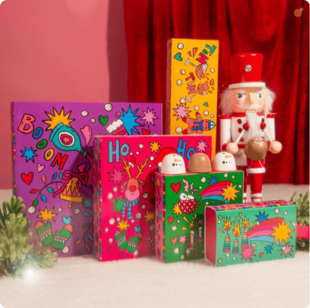 Embalagens de natal para confeitaria Kit