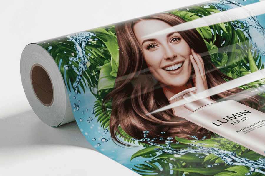Bobina plástica personalizada