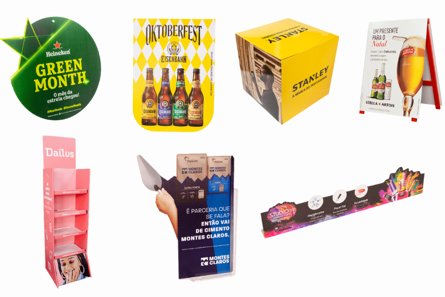 Materiais Promocionais para o ponto de venda