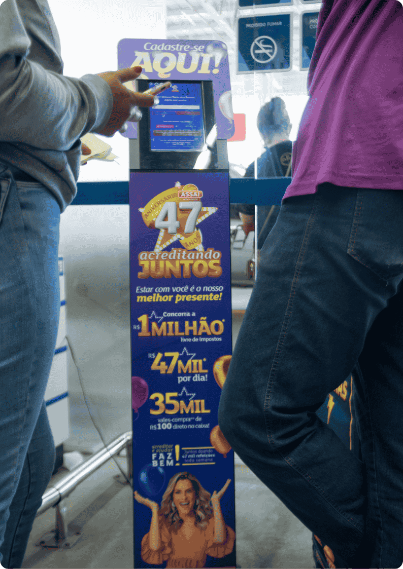 Display Interativo Assaí