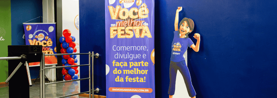 Gigantografia para Assaí Atacadista