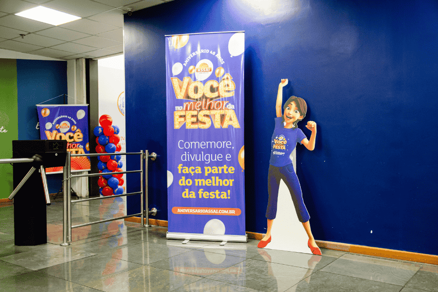 Gigantografia e Banner para Assaí Atacadista