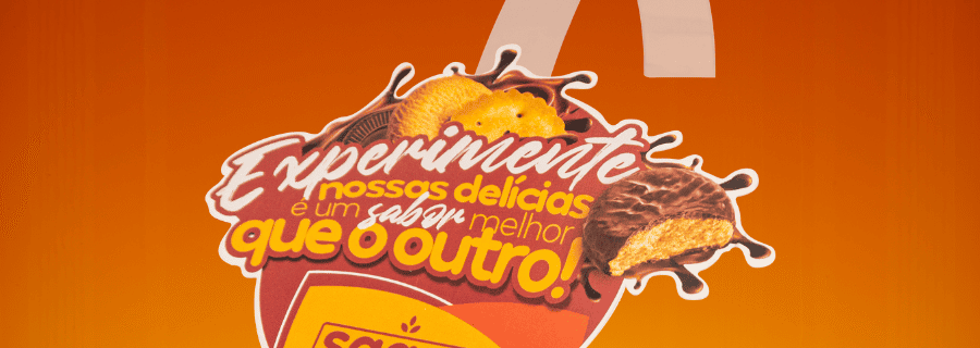 Wobbler Promocional Sagra Alimentos