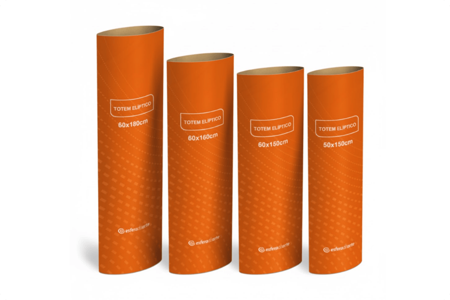 Monte seu totem elíptico em menos de 1 minuto