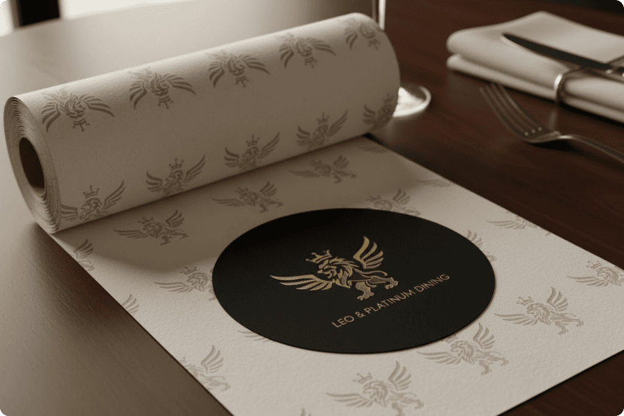 Papel Forração PDV Personalizado com sua Marca