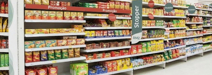 Qual a diferença entre a gôndola Inicial e a gôndola Continuação?