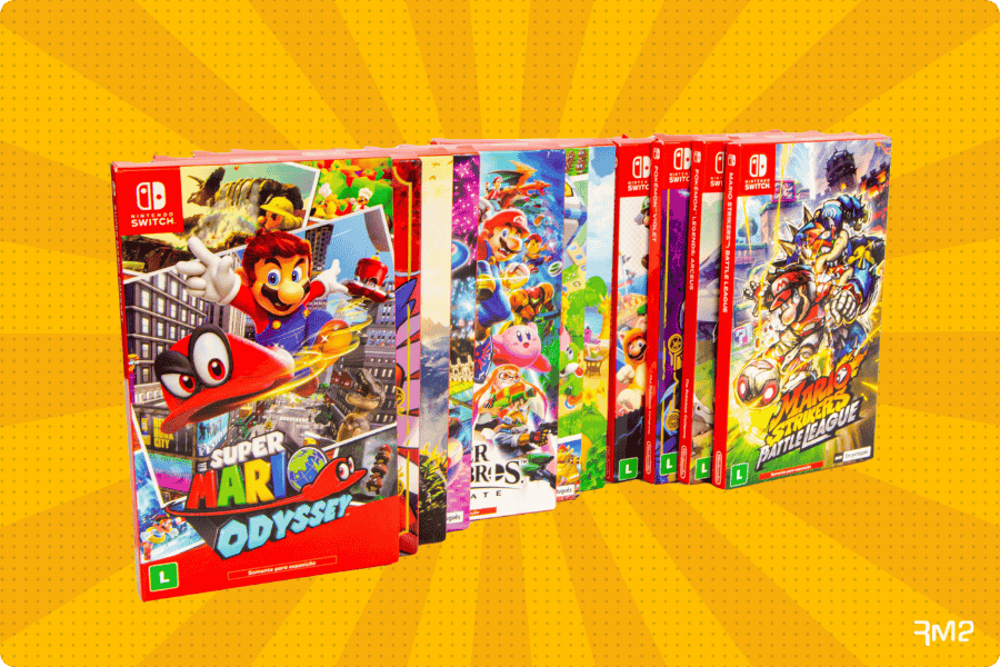 RM2 Holding desenvolveu Cartucho Jogos Nintendo