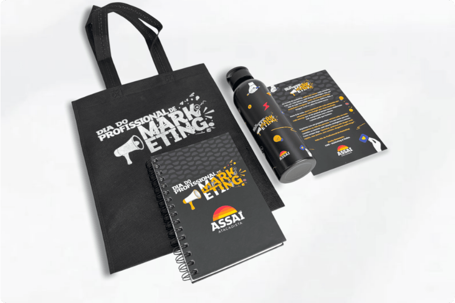 Brindes Corporativos RM2 e Assaí