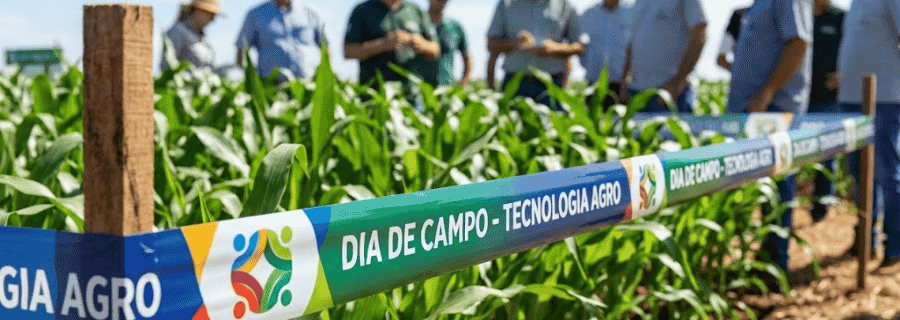 Bumping Dia de Campo: Demarcação e Branding Agrícola | RM2