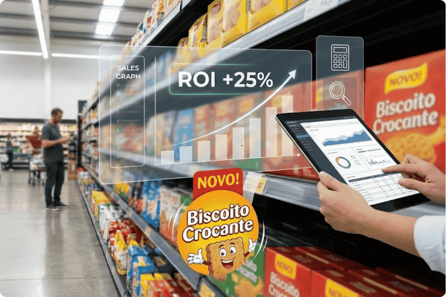 Como medir o retorno do investimento em wobblers no PDV?