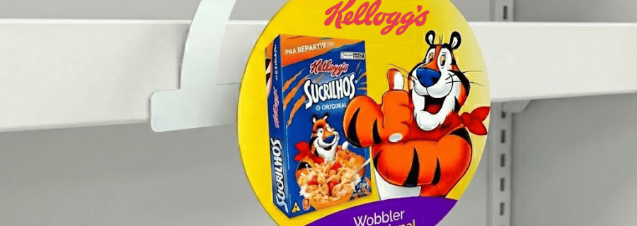 Como um wobbler pode destacar seu produto na gôndola?