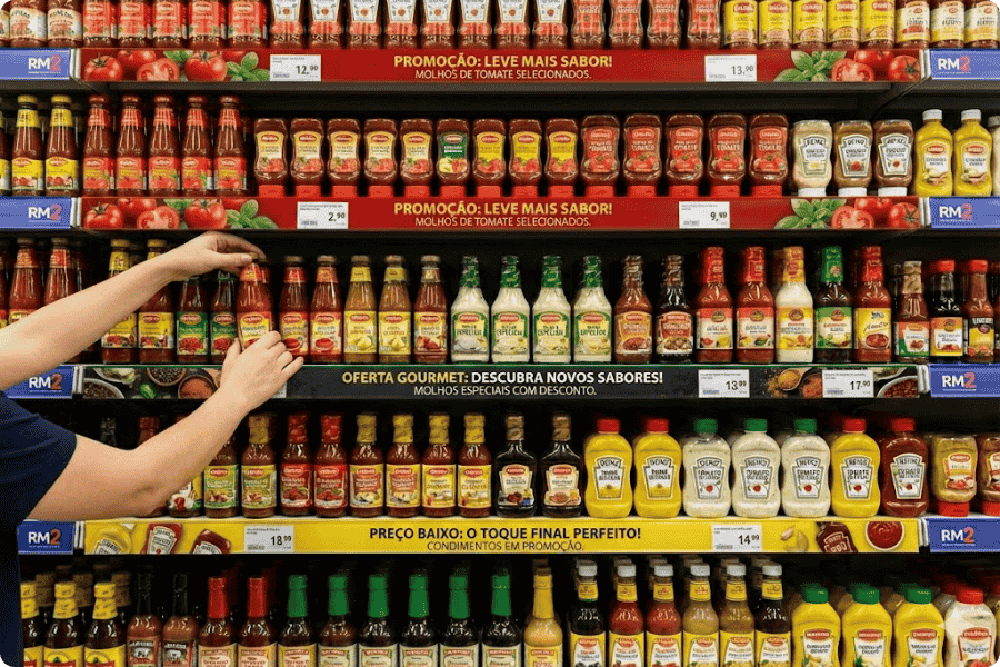 Como Usar a Régua de Gôndola para Organizar Prateleiras de Supermercado e Farmácia