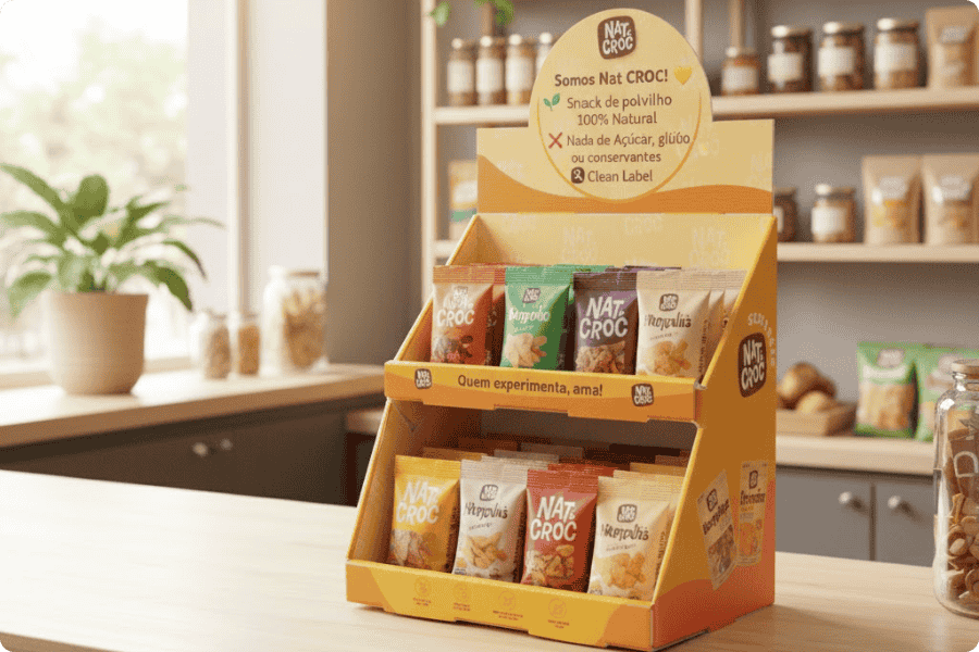 Display de Mesa NatCroc