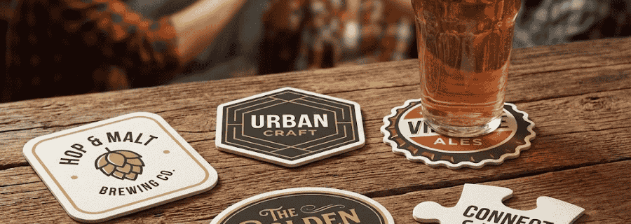 5 Formatos Criativos de Bolacha de Chopp: Inove no seu PDV