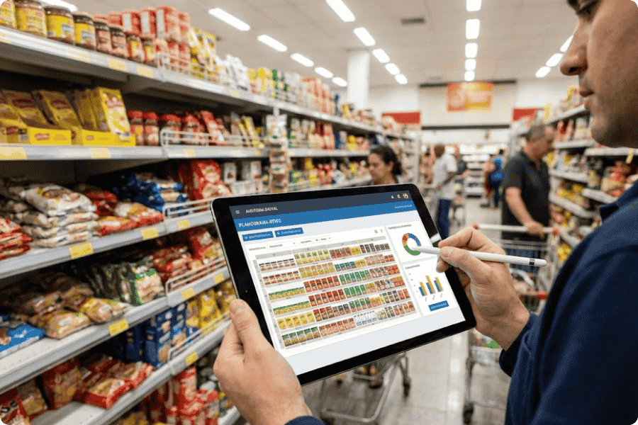 Auditoria e Planograma Digital
