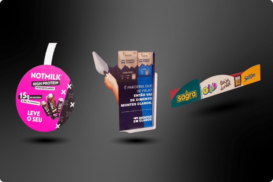 Diferença entre régua de gôndola, wobbler e stopper?