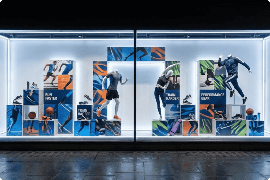 Vitrinismo com Cubos Promocionais