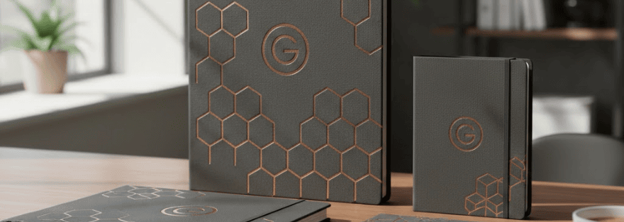 Enobrecimento de Capa: Verniz e relevo para valorizar seu Catálogo