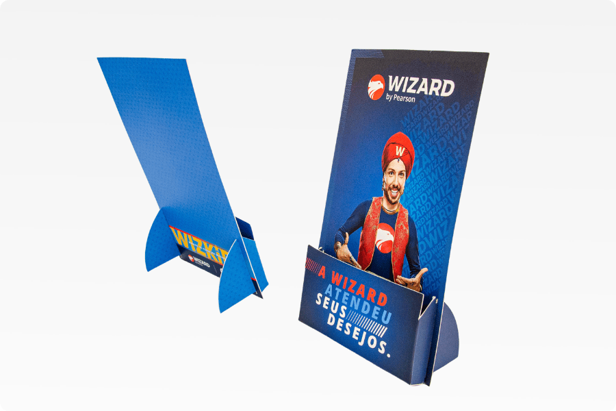 Posrta Take One frente e Verso