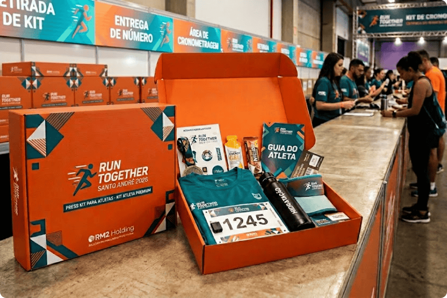 O que colocar no press kit de corrida?