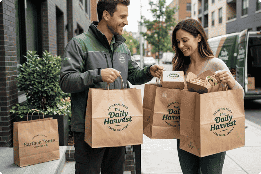Onde comprar sacolas de papel kraft baratas?