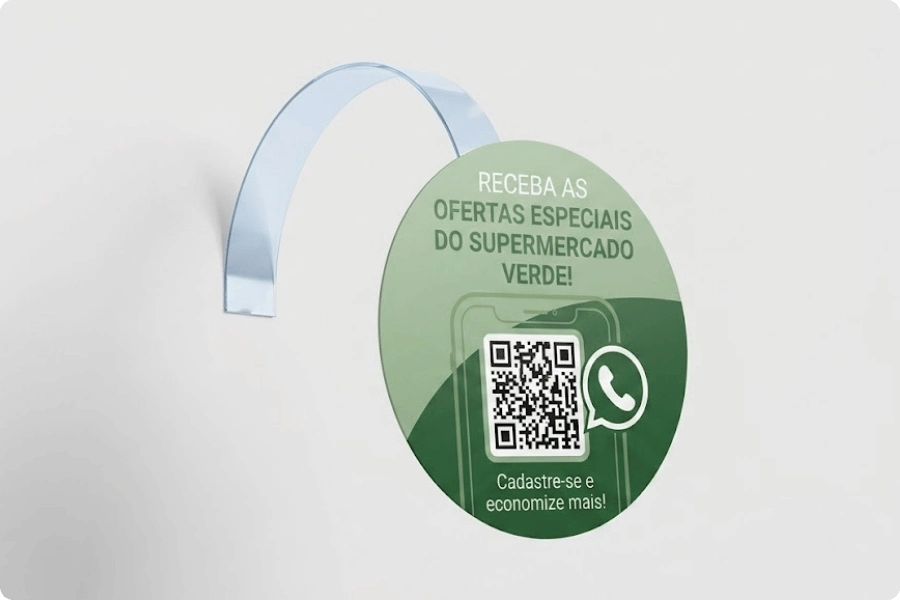 Porque Imprimir Wobbler em PVC?