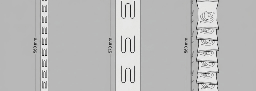 Fita Cross Clip Strip Transparente