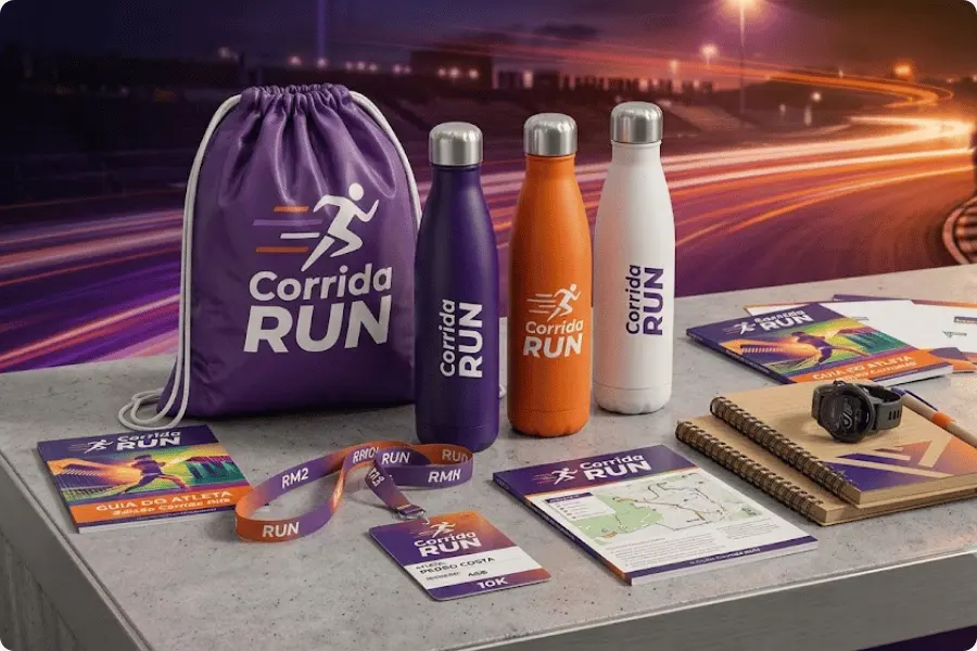 Ideias de Brindes para Corrida