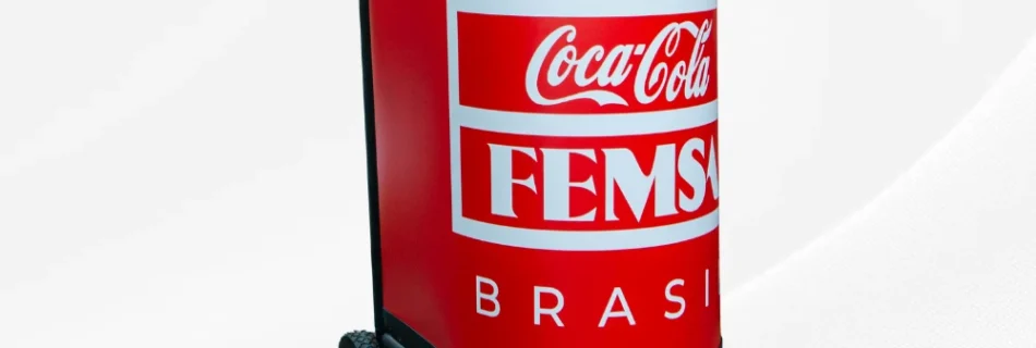 Carrinho Promocional Coca-Cola FEMSA