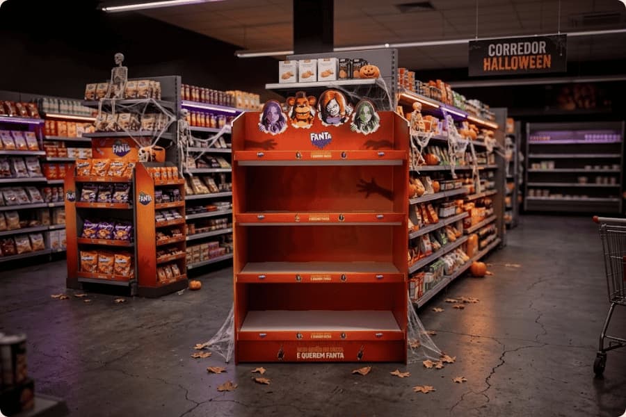 Display de Chão Fanta