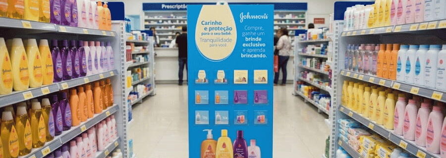 Display de Chão Johnson's