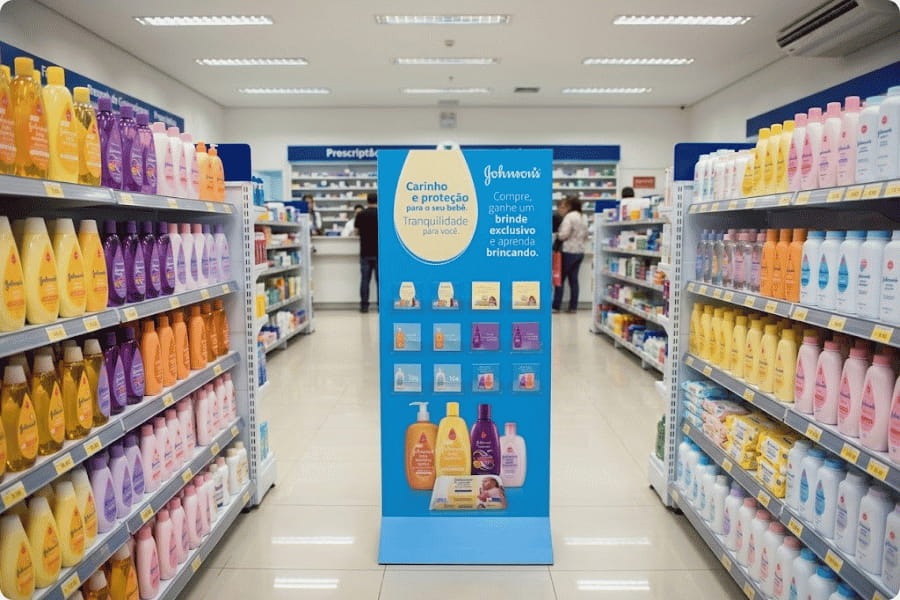 Display de Chão Johnson's