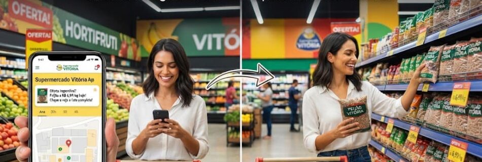 Como Atrair Clientes para Supermercado: do Celular à Gôndola